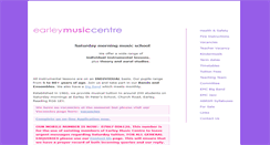 Desktop Screenshot of earleymusic.co.uk